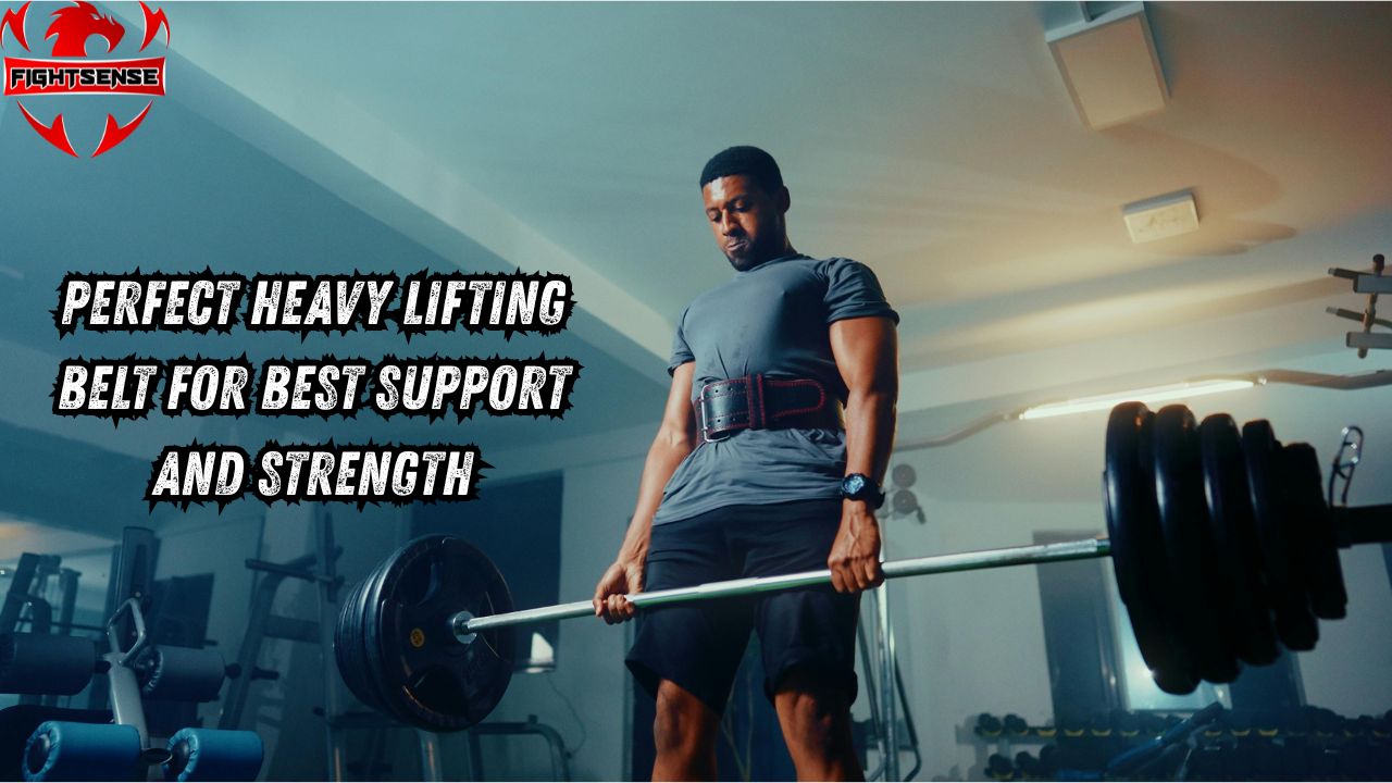 Weight Lifting Insecurity Perfect Heavy Lifting Belt for Best Support and Strength - FIGHTSENSE