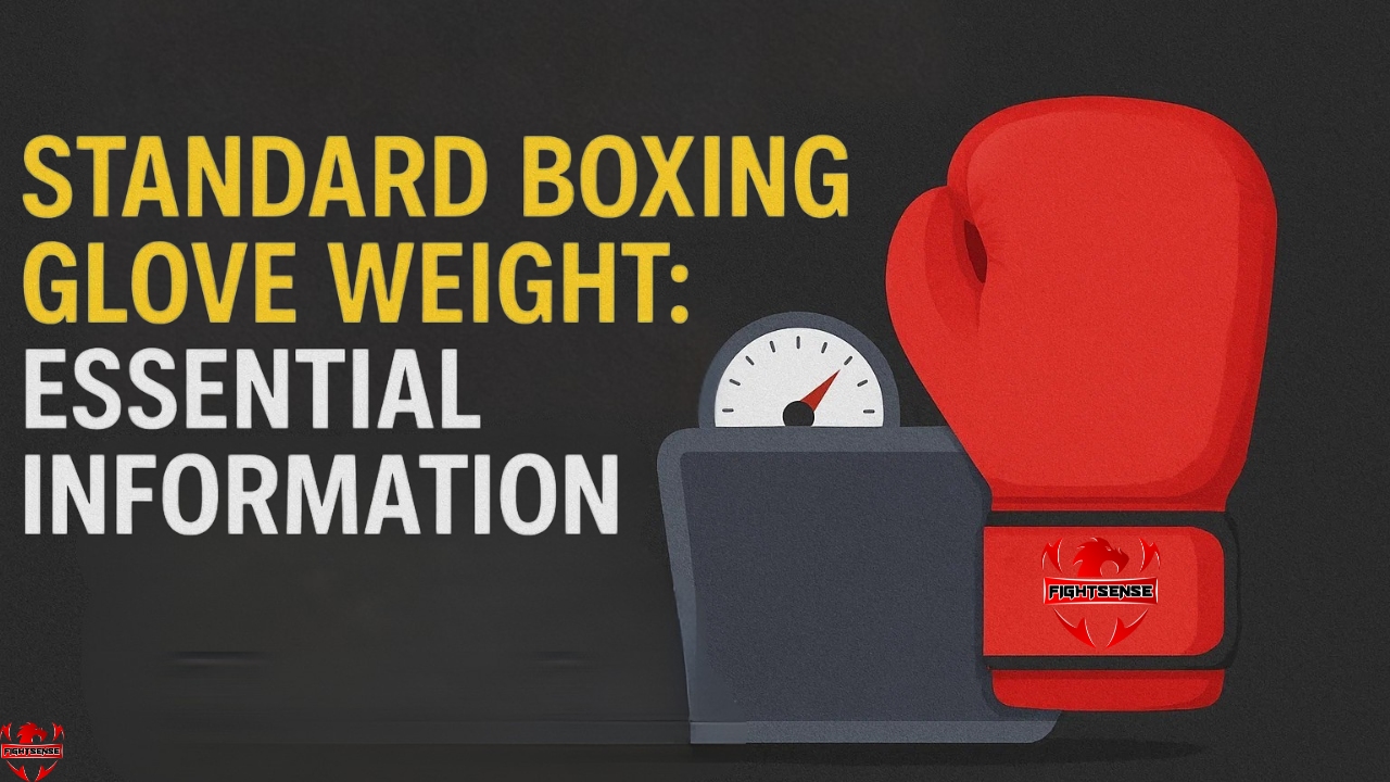 Standard Boxing Glove Weight Essential Information FIGHTSENSE