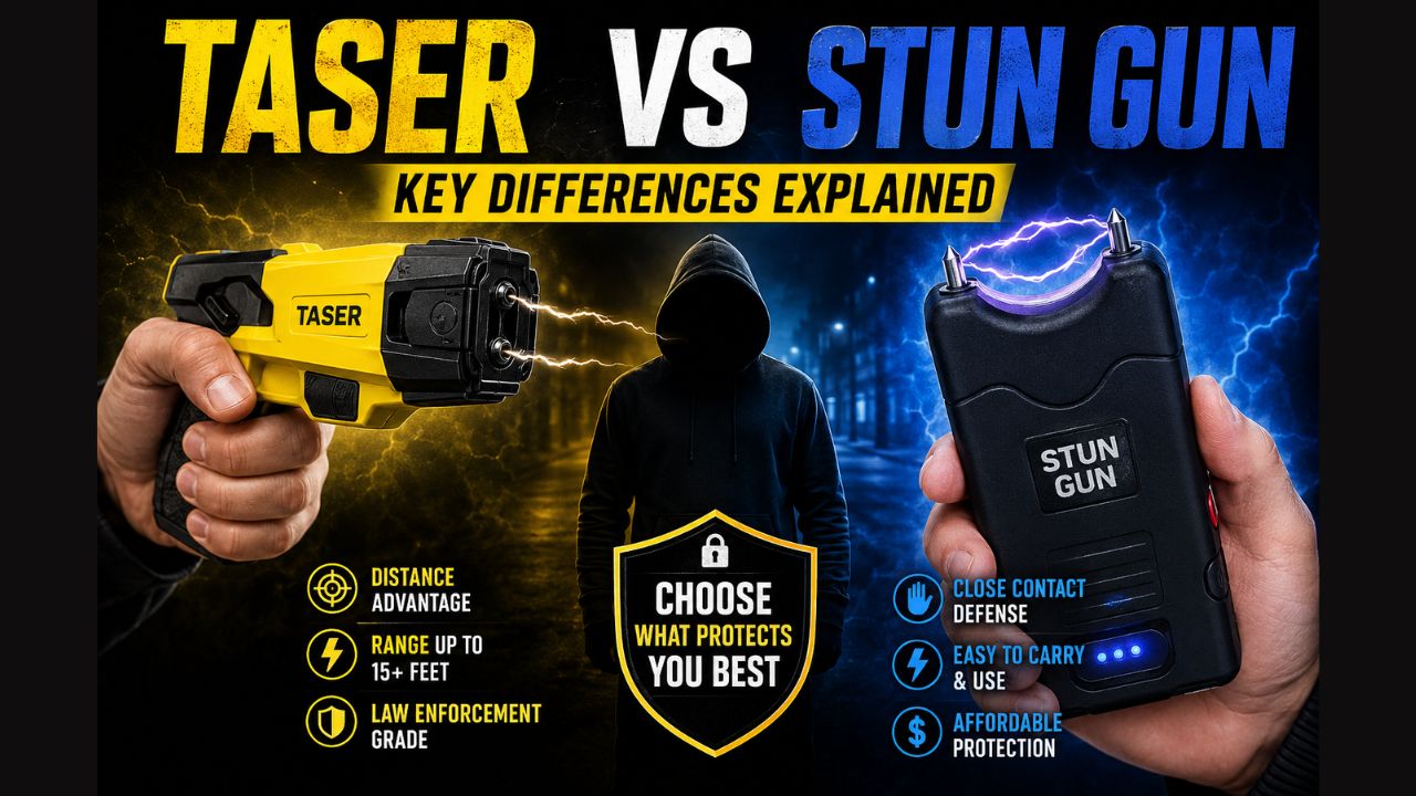 Taser vs Stun Gun: Key Differences Explained - FIGHTSENSE