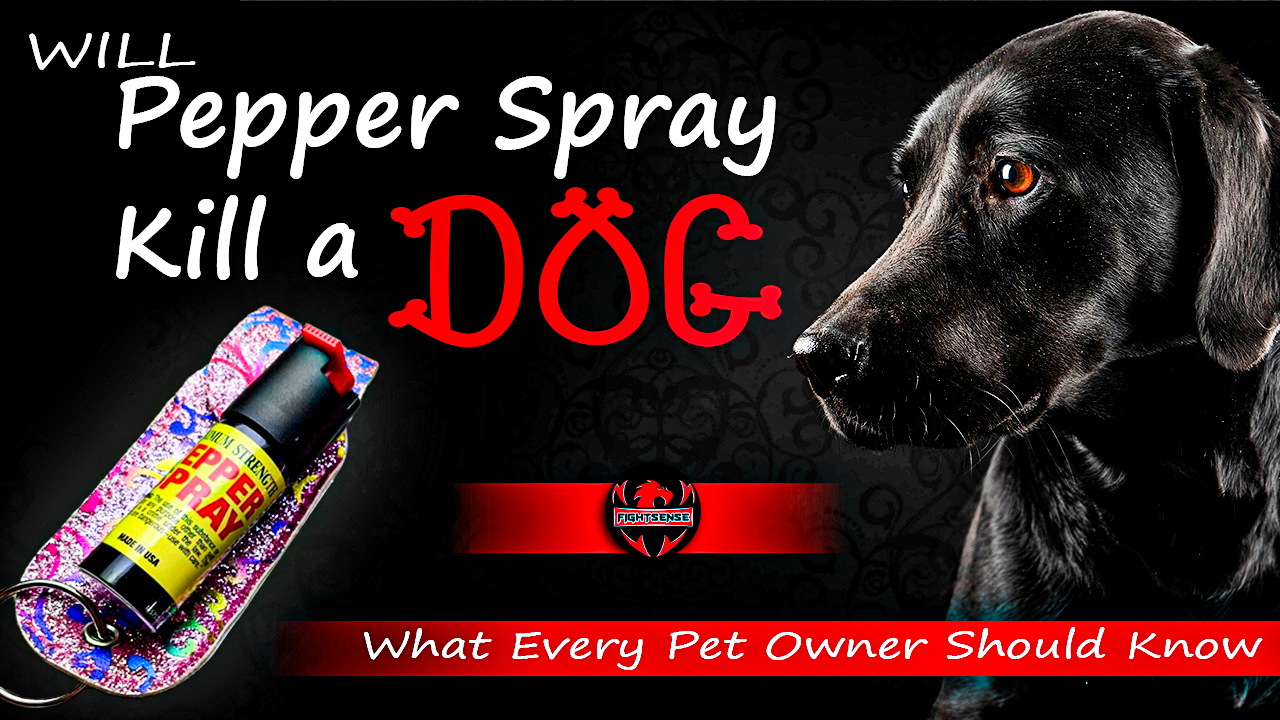 Will Pepper Spray Kill a Dog? What Every Pet Owner Should Know FIGHTSENSE