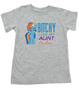 Bitchy like my aunt toddler shirt, Personalized cool aunt toddler t-shirt, custom aunt kid tee, personalized aunt toddler shirt, badass aunt, I love my aunt, my little pony, Rainbow Dash toddler shirt, custom name, grey