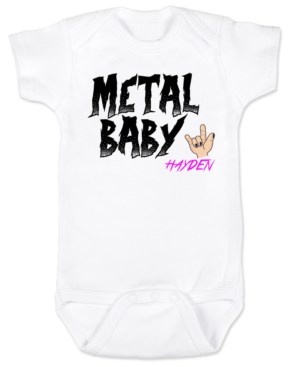Metal Baby Bodysuit