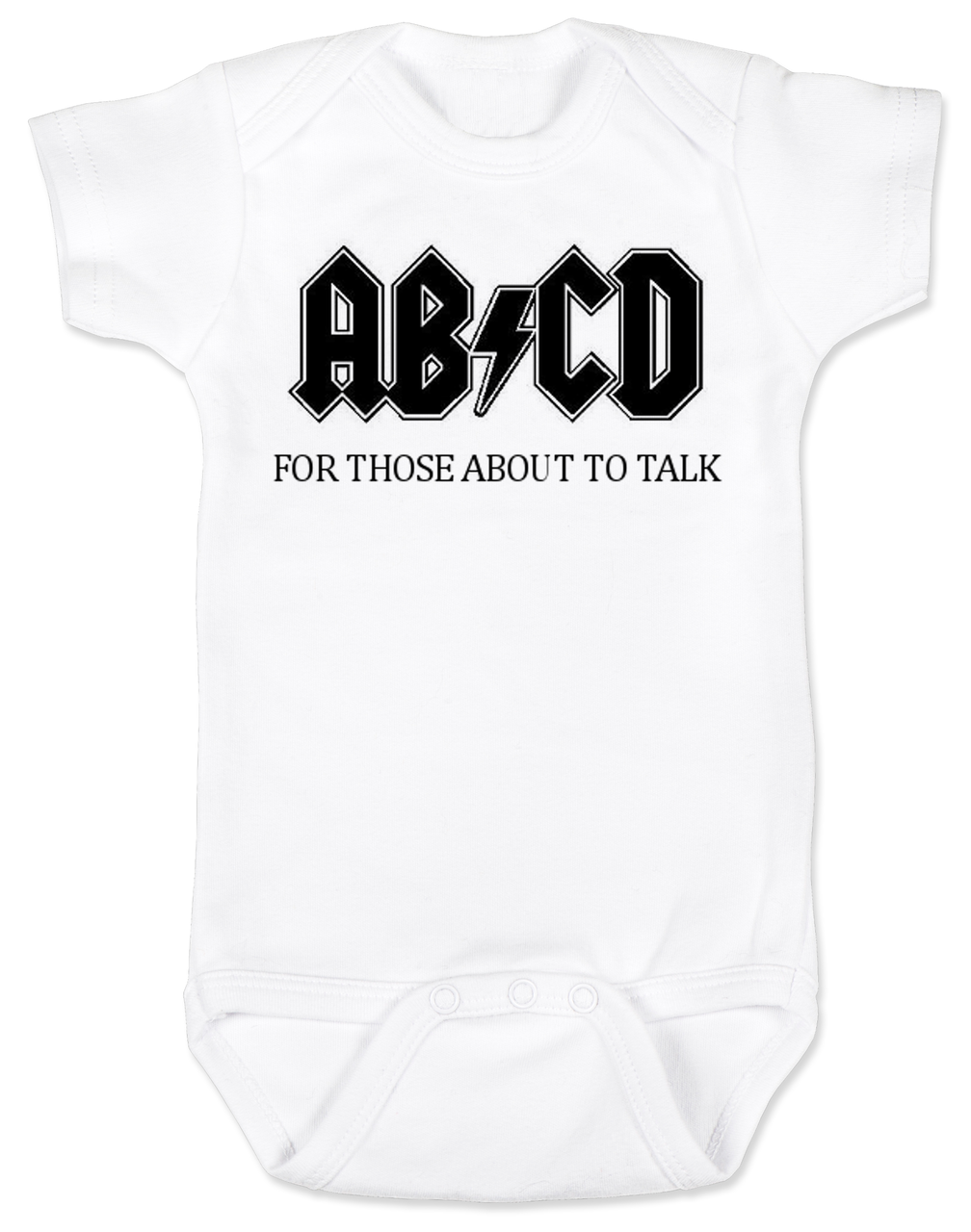 ABCD Rock \u0026 Roll Baby Bodysuit