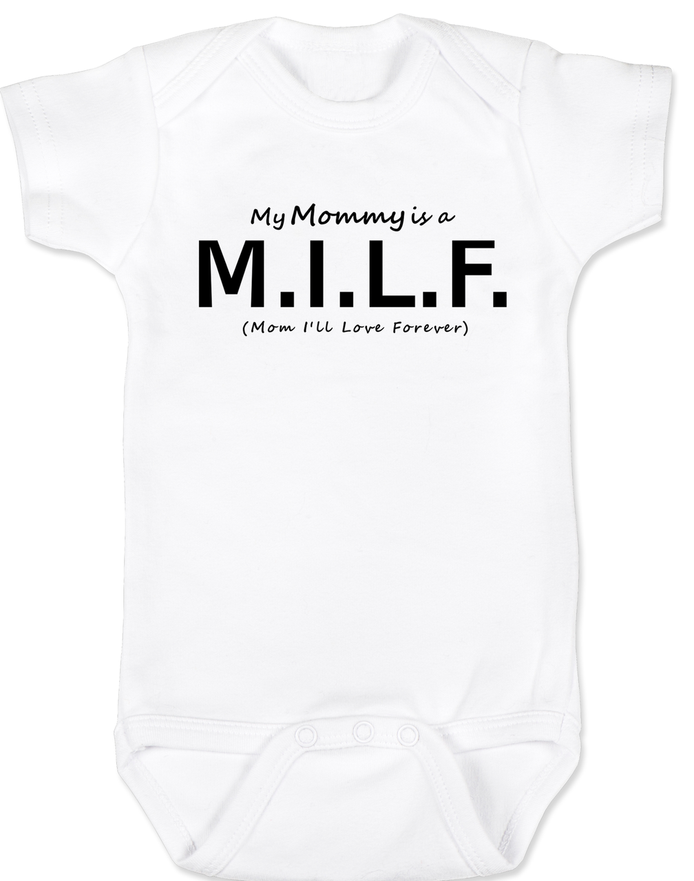 funny mom and baby shirts