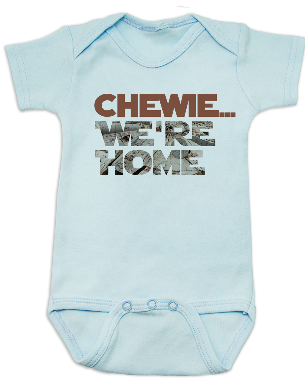 chewbacca baby onesie