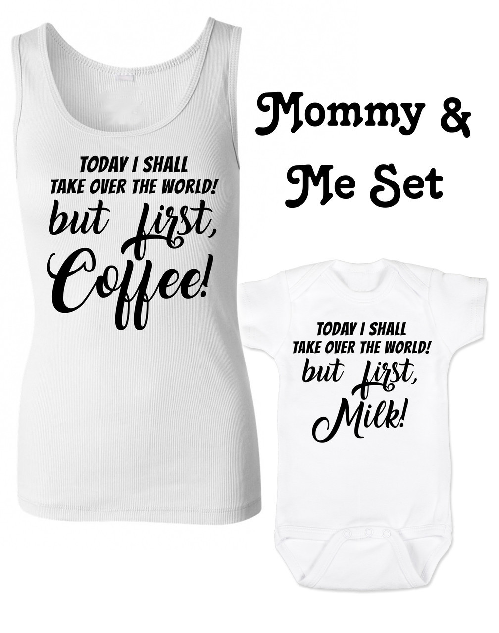 mommy and me matching onesies