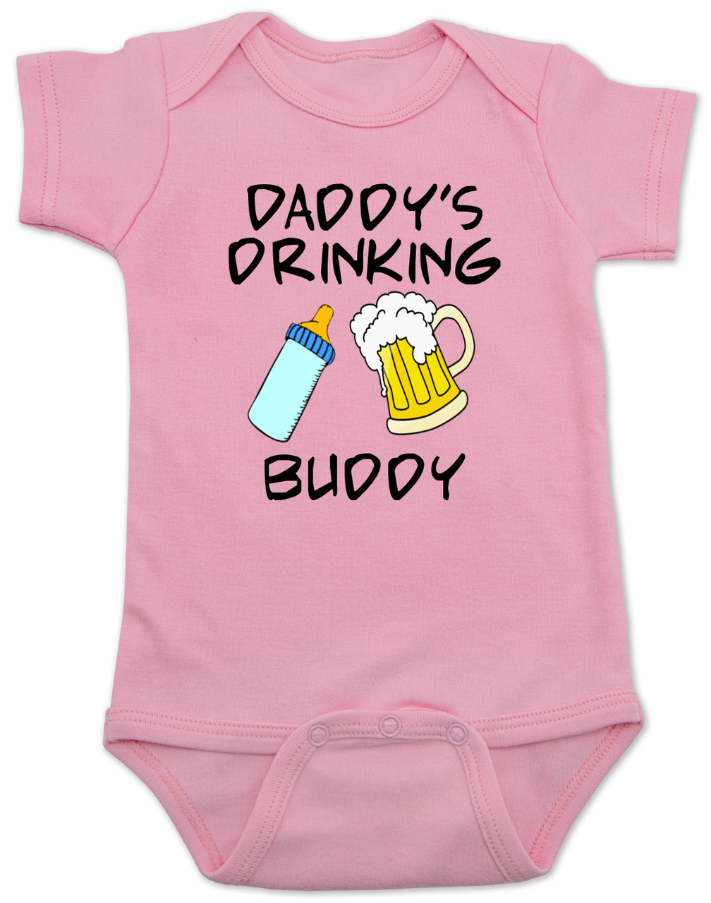 Mom & Dad's Drinking Buddy Baby Bodysuit