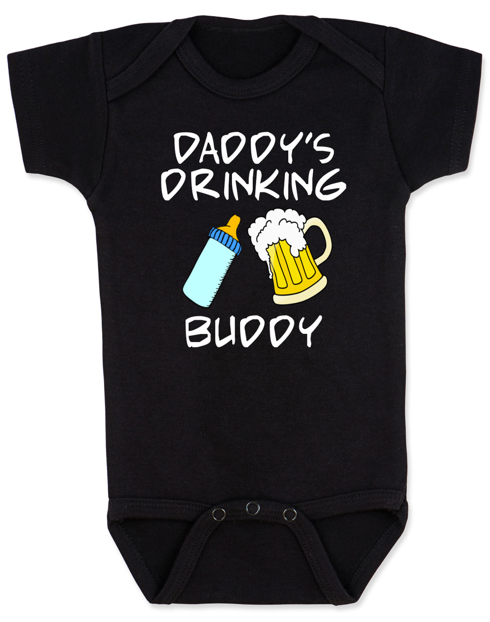 Mom & Dad's Drinking Buddy Baby Bodysuit
