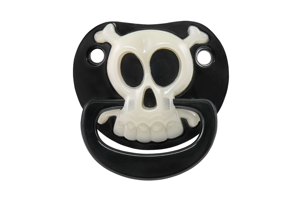 skull pacifier