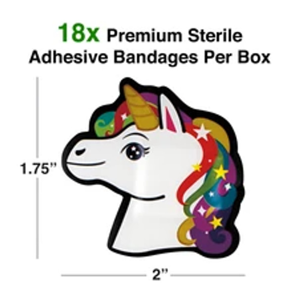 Unicorn Bandaids, unicorn bandages, cute bandaids for kids, cool kids bandages, stickers for cool kids, magical gift for kids, fun gift for kids who love unicorns, bandaids for little girls, Character bandages, colorful unicorn bandages, size dimensions Unicorn Bandaids, unicorn bandages, cute bandaids for kids, cool kids bandages, stickers for cool kids, magical gift for kids, fun gift for kids who love unicorns, bandaids for little girls, Character bandages, colorful unicorn bandages, size dimensions
