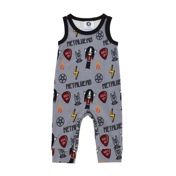 baby one piece romper for metalheads, baby loves heavy metal music, Metal music themed baby romper, ready to rock baby gift, cool baby gift for metalhead parents, headbanging baby outfit, metal baby outfit