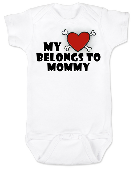 Mom Heart Tattoo Valentine's Day Gift Love Mom Toddler/Infant Kids T-Shirt Mommy