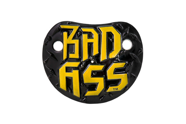 Funny baby Pacifier, bad ass pacifier, attitude baby binky, baby shower gag gift, funny infant pacifier, funny baby binky, funny binkie, punk rock baby, billy-bob badass pacifier, novelty baby pacifier, baby wearing funny pacifier, new parents who are in a band, funny new parent gift, baby gift, pacifier front Funny baby Pacifier, bad ass pacifier, attitude baby binky, baby shower gag gift, funny infant pacifier, funny baby binky, funny binkie, punk rock baby, billy-bob badass pacifier, novelty baby pacifier, baby wearing funny pacifier, new parents who are in a band, funny new parent gift, baby gift, pacifier front