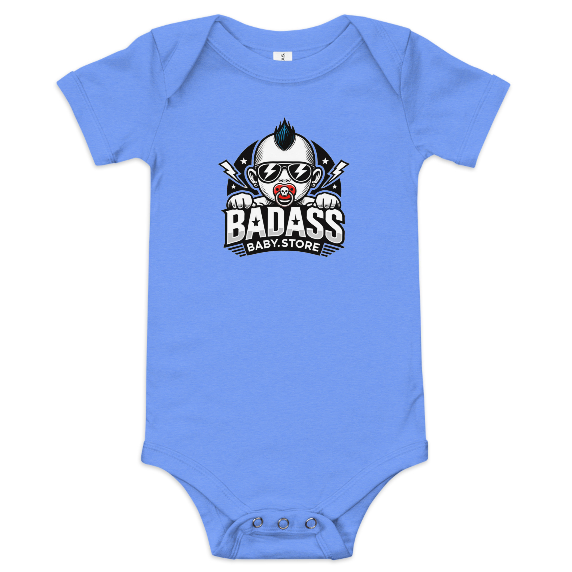 Official Badass Baby Logo Bodysuit | Cool Baby Clothing Official Badass Baby Logo Bodysuit | Cool Baby Clothing