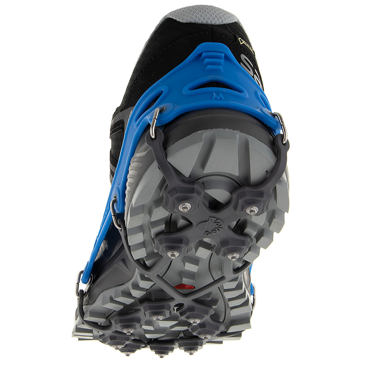 Amazon.com: Quadtrek All-Terrain Slip On Traction Cleats Ideal for Snow  Hiking Trekking and Mud Compatible with All Shoes Boots Sneakers Sandals  and Loafers (Black Small) : Clothing, Shoes & Jewelry
