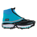 Connect gaiter low teal side