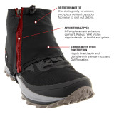 Kahtoola Instagaiter features

3D PERFORMANCE FIT
Our strategically tensioned, two-piece design hugs your footwear to seal out debris.

ASYMMETRICAL ZIPPER
Offset placement enhances comfort.
Robust YKK Vislon zipper stands up to dirt and grime.

STRETCH-WOVEN NYLON CONSTRUCTION
Highly breathable and durable with a water-resistant DWR coating.