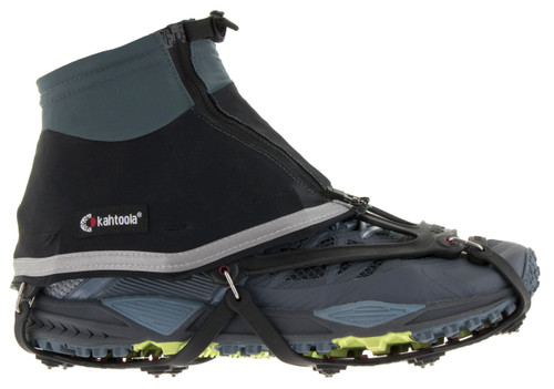 Connect gaiter low grey side