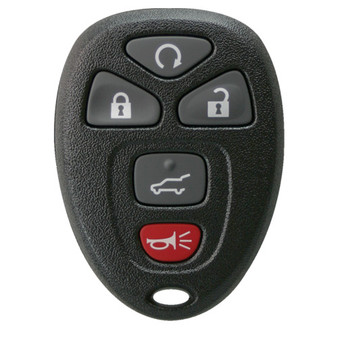 Keyless Entry Key Remote Fob for GM, Chevrolet, and GMC 15913415 with Remote Start and Rear Hatch Button