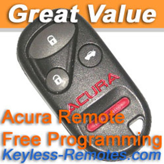 Acura CL and Integra Keyless Entry Remote Refurbished