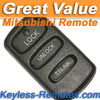 Used or Refurbished Mitsubishi Galant, Eclipse, Lancer Remote (w/o Alarm)