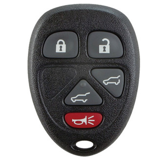 Keyless Entry Key Remote Fob for GM, Chevrolet, and GMC 15913418 with Rear Hatch & Power Liftgate Buttons