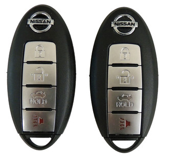 2-Keyless Entry Remote Smart Keys for Nissan Altima (07-12) and Maxima (09-14) Intelligent Key KR55WK48903