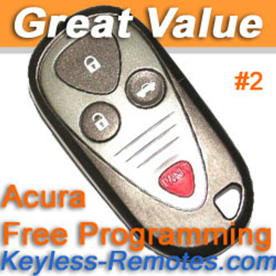 Acura TL TSX  Keyless Entry Remote Fob Memory #2 Refurbished