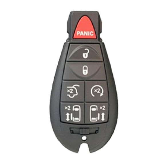 New Genuine OEM Dodge Keyless Entry Remote FOBIK NON-PROX 7 Button
