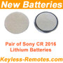 New Batteries for your Keyless Entry Remote