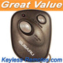 Subaru Keyless Entry Remote. 2 Button (Black) Refurbished
