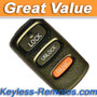 Mitsubishi Galant, Eclipse Remote (3 Button) - MIT7205.1_B