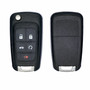 5 Button Flip Key Remote  with Remote Start for GMC Terrain 