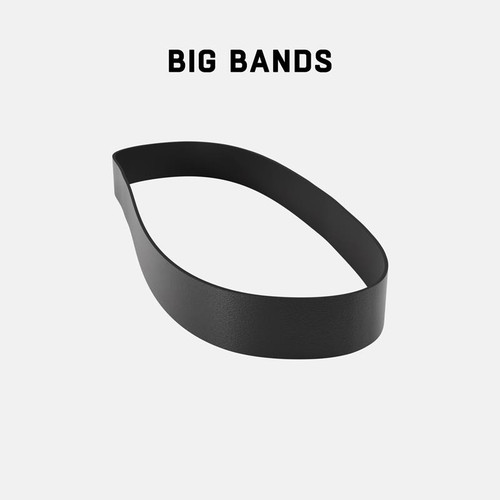 one large and one small menu band overlaying