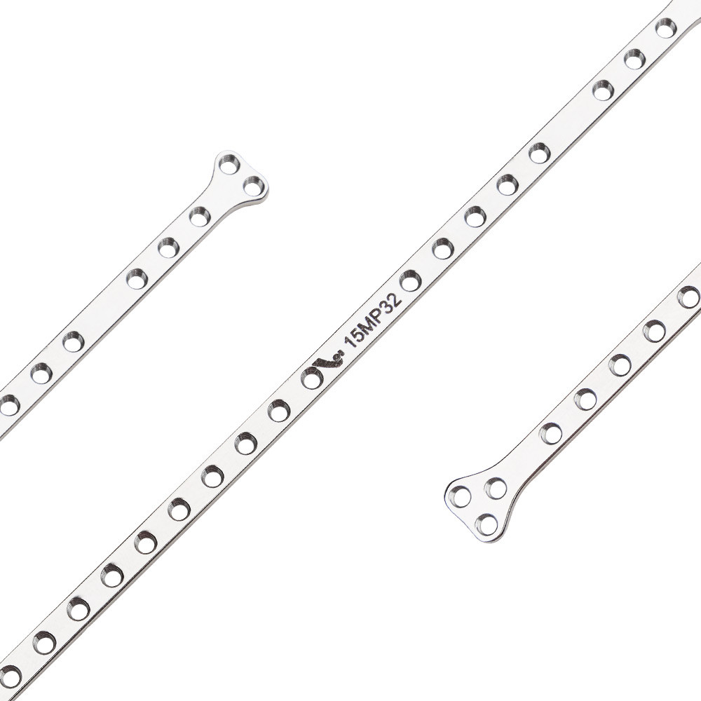 Product VOI 1.5mm Multi Procedure Plate, DT Locking, Cuttable, Double T, 32 Hole, 167mm | 15MP32 Image