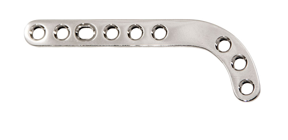 Product VOI 2.0mm Distal Femur Plate, DT Locking | DT L 2.0 DF-9R Image