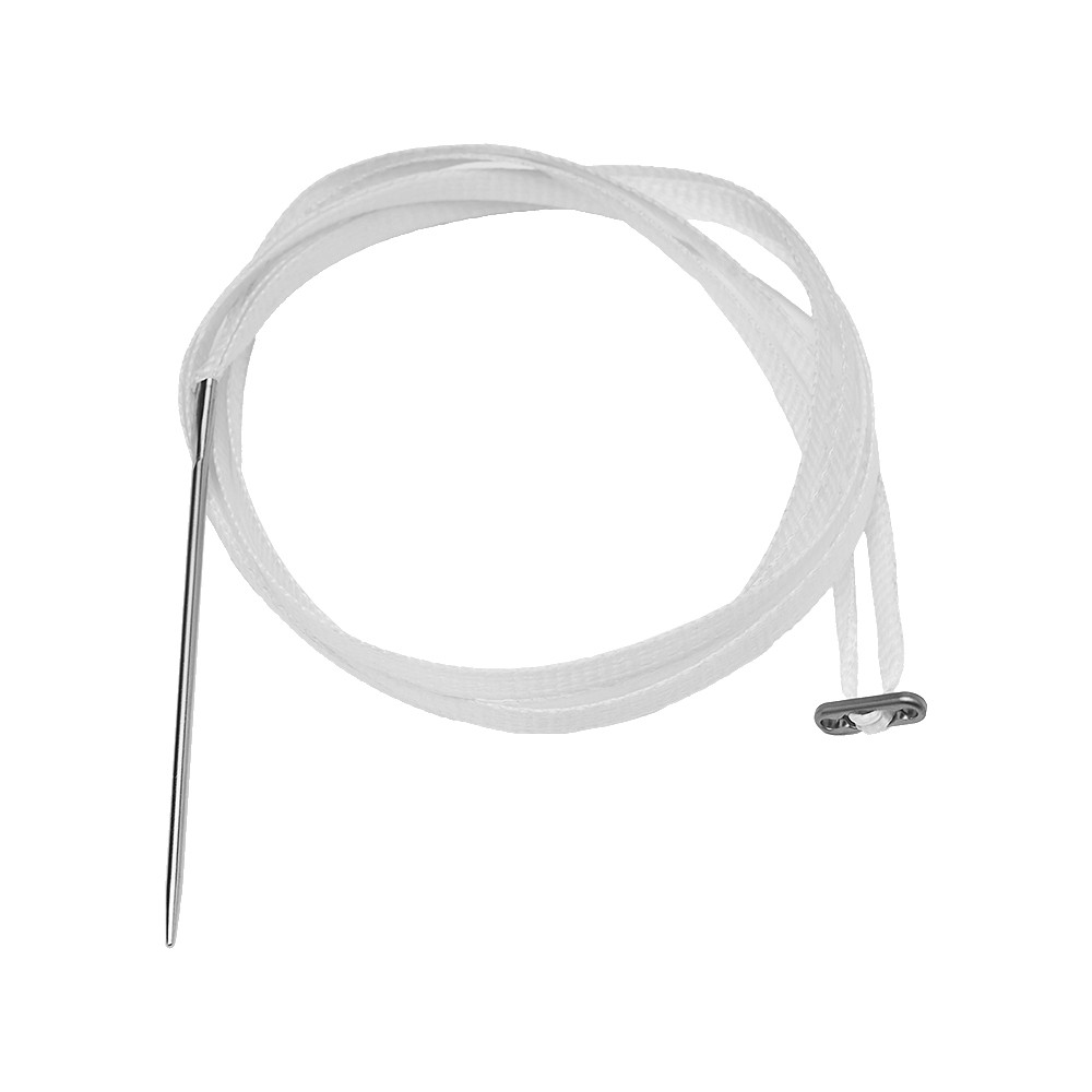 Product VOI OrthoSta UHMWPE Woven Tape 4mm, Blunt Needle, 60cm , TI SB-PS, Healix Antimicrobial | OSFTL 4060 Image