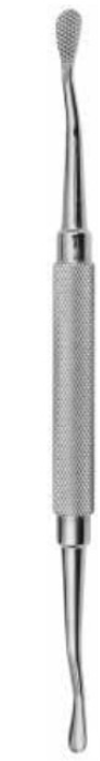 Product Vet Spectrum Polokoff Bone File/Rasp #12CA, 7" (18cm), Straight, Double Ended, Cross Serrated Rasping, 5mm | SAH.701665 Image