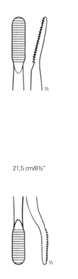 Product Vet Spectrum Polokoff Bone File/Rasp, 7" (18cm), Straight, Double Ended, Horizontal Serrated Rasping, 4mm/3mm | SAH.701668 Image