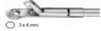 Product Vet Spectrum Interchangeable Biopsy Punch Shaft, 7.5" (19cm), Uni-Burke, 3x4mm Oval Tip | SAH.714940 Image