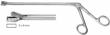 Product Vet Spectrum Biopsy Punch, 9.5" (24cm), Straight, Kevorkian Tip Configuration, 3x9mm Bite | SAH.714948 Image