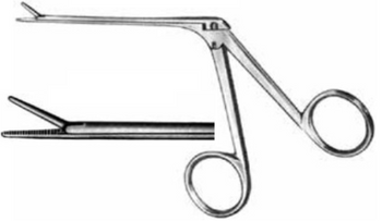 Product Vet Spectrum Hartmann Alligator Fcp., 3.25" (8 cm) WL, Serrated, Very Delicate, (1.8x0.8x3 mm Jaw) | SAH.723113 Image