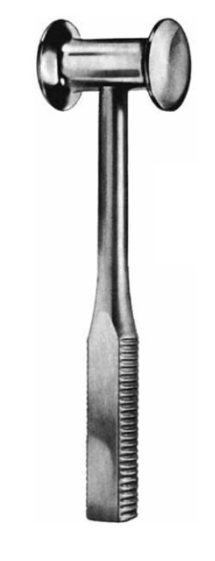 Product Vet Spectrum Bergmann (Hibbs) Mallet, 9.5" (24cm), 45mm Head Diameter, 380g | SAH.741302 Image