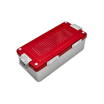 Product Vet Spectrum EverGreen Narrow Sterilization Container Starter, Tall 315mm x 140mm x 100mm, Red | SAH.SC-204 Image