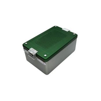 Product Vet Spectrum EverGreen Wide Sterilization Container Starter, Tall 325mm x 192mm x 135mm, Green | SAH.SC-402 Image