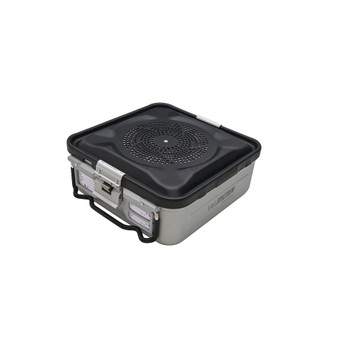 Product Vet Spectrum EverGreen 1/2 Standard Sterilization Container Starter, Short 310mm x 280mm x 110mm, Black | SAH.SC-505 Image
