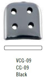 Product Spectrum Instrument Guard, Black, Vented, 3x25x25mm (100/Pkg) | SAH.VCG-09 Image