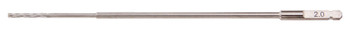 Product VOI 2.0mm Cannulated Quick Coupling Drill Bit, .045 K Wire - (123.0mm Working L.) | CAN 2.0 150 QCK Image