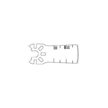Product VOI Stericut Sagittal Blade - Standard - 15mm x 22mm x 0.60mm | S88-108 Image