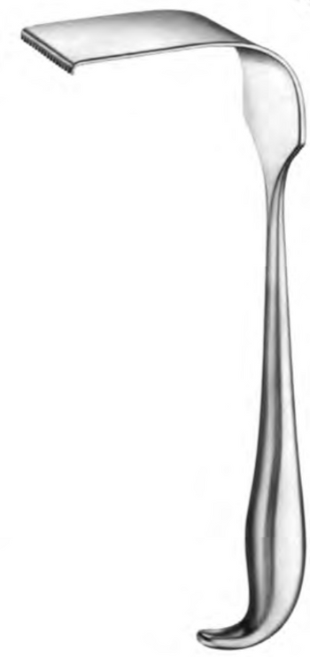 Product Spectrum Meyerding Retractor, 9" (23cm), 75 x 25mm Working End | SAH.20-3846 Image